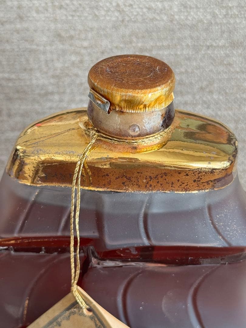 BIDBUYGalleon Extra ブランデー 船型ボトル　700ml