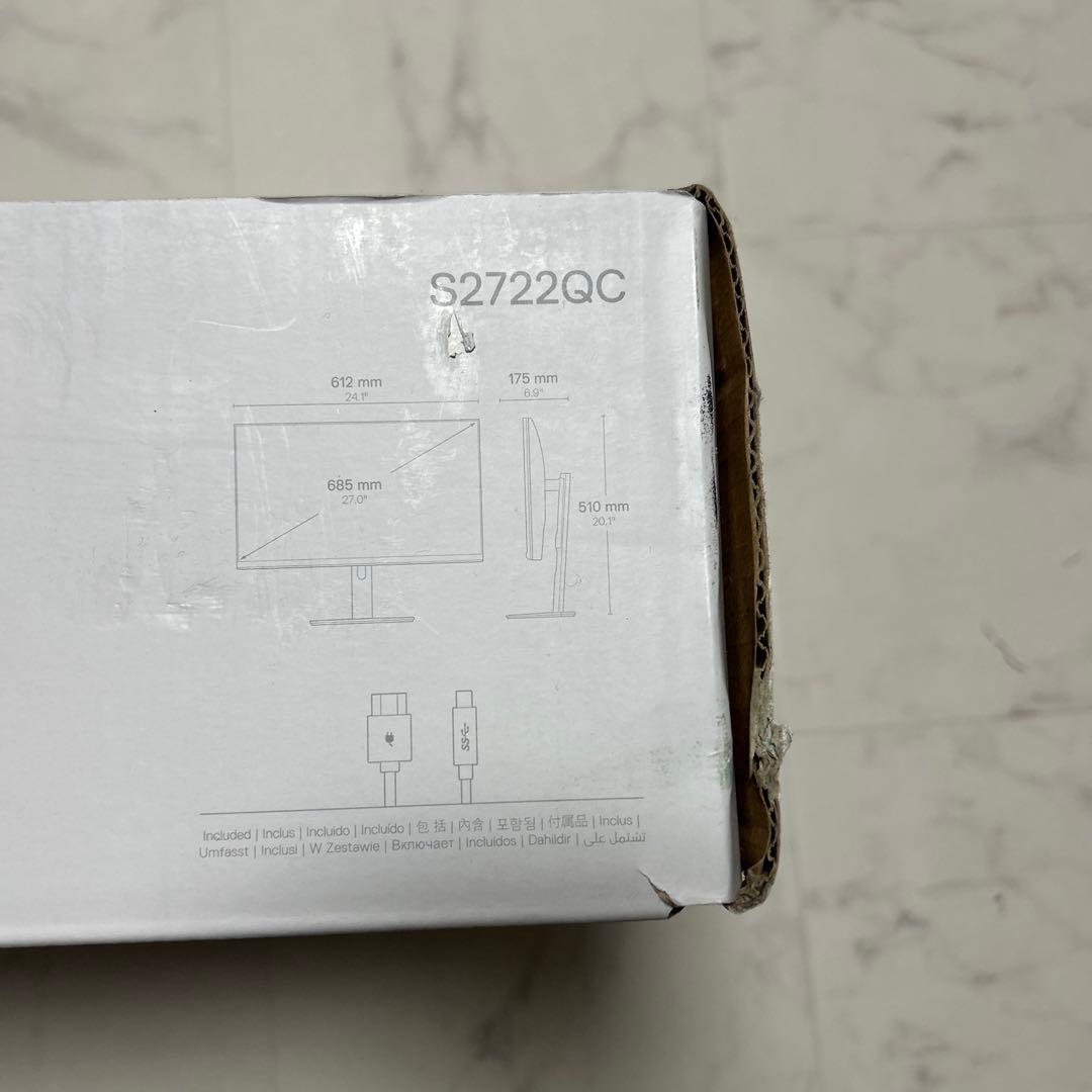 Dell 27インチ 4K UHD USB-C モニター S2722QC