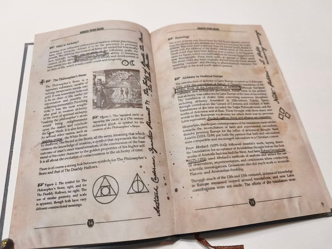 上級魔法薬学 教科書 レプリカ