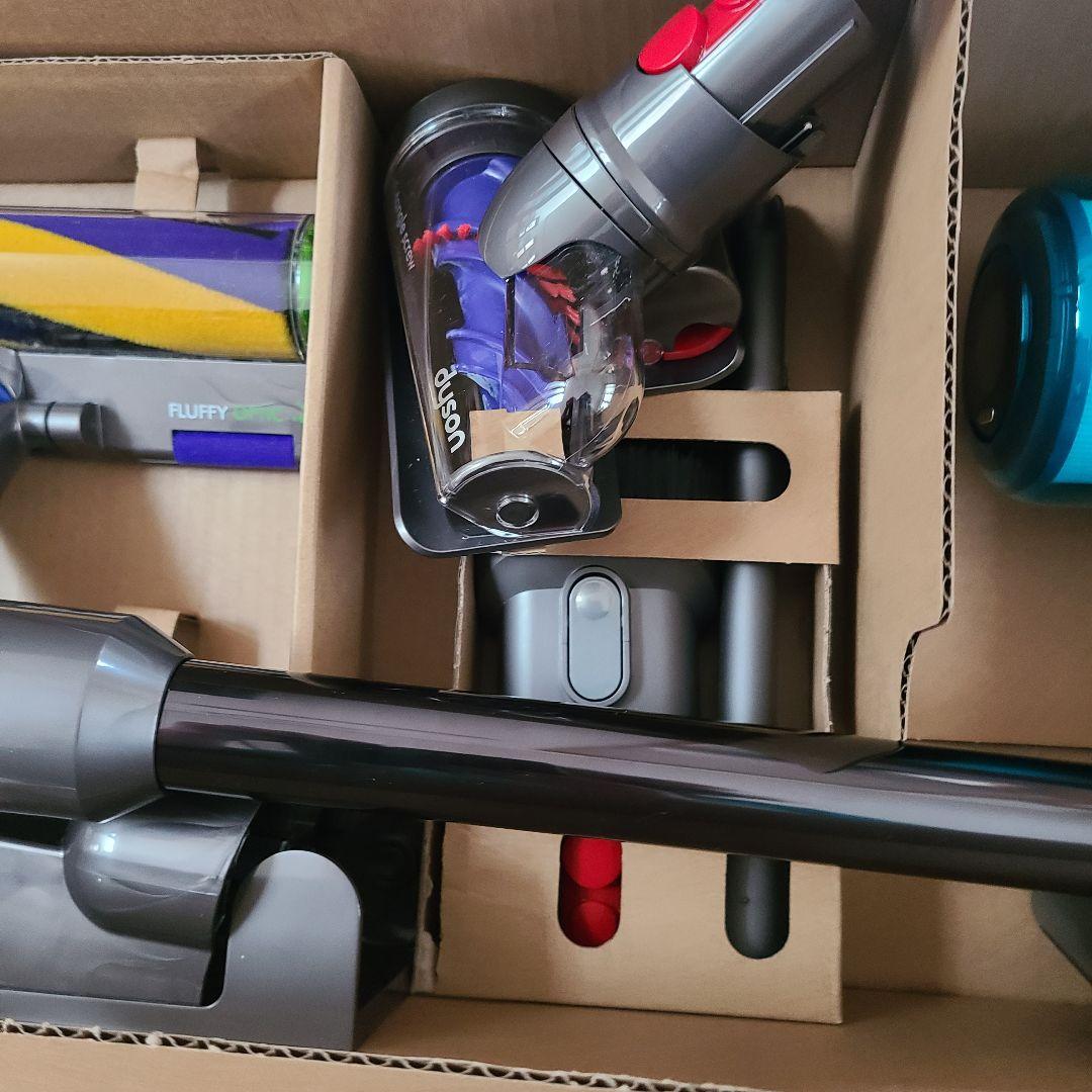 ダイソン v12 delect slim fluffy sv46ff