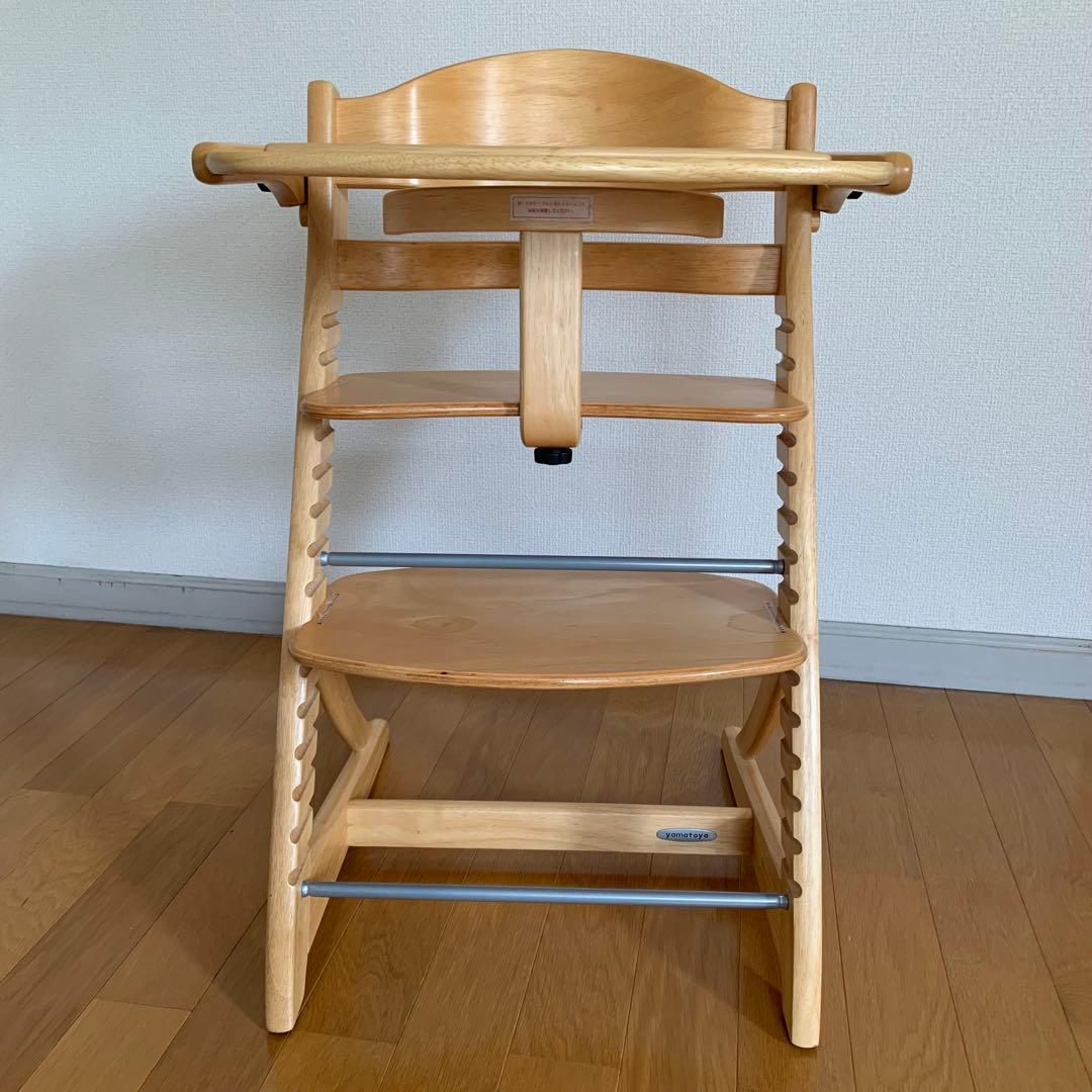 大和屋 すくすくチェアイーエヌテーブル&ガード付 ベビーチェア 送料込み