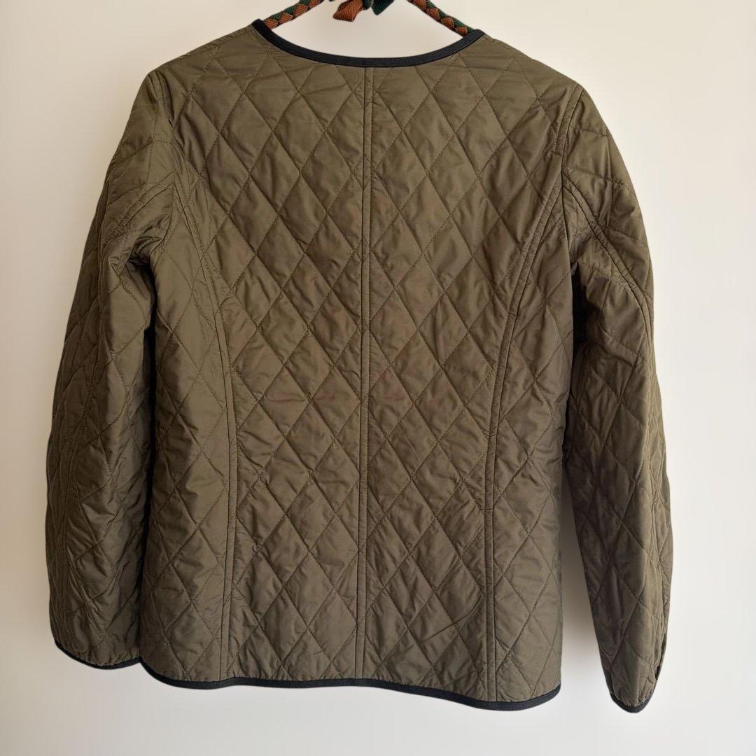 INDIVI ラクーンファー ミリタリーコート 4WAY モッズコート 40