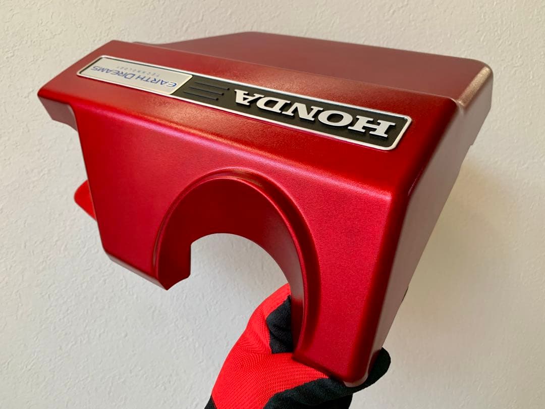 3倍赤いエンジンカバー【もっさま出品】