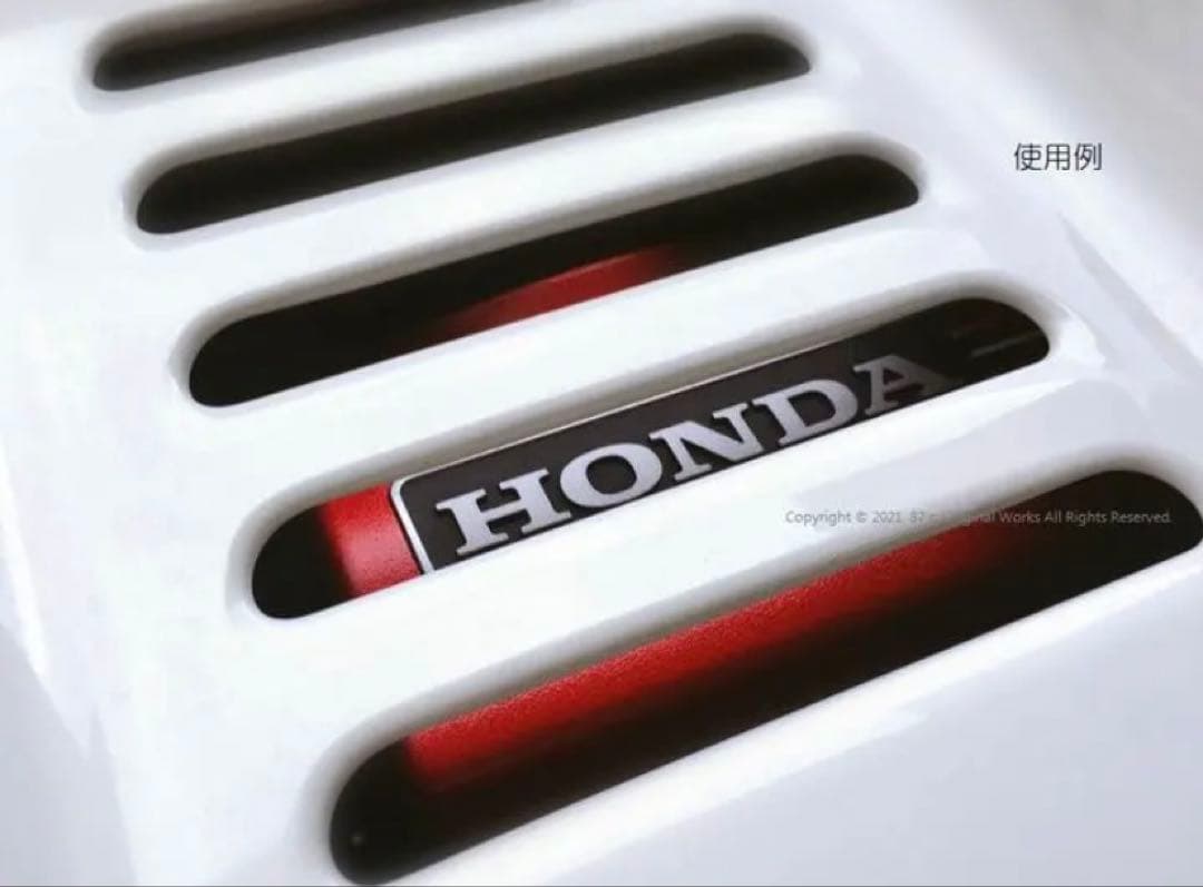 3倍赤いエンジンカバー【もっさま出品】