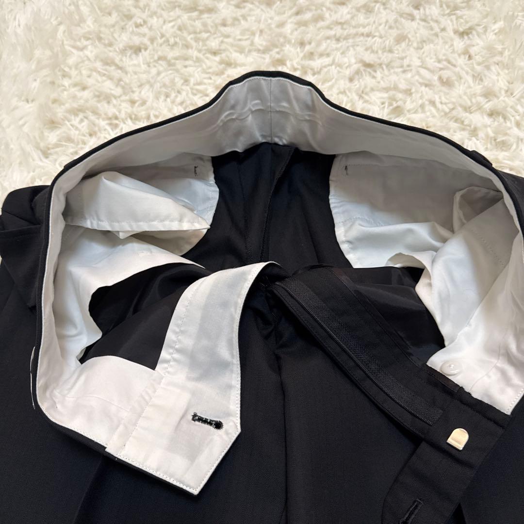 【美品】バーバリーロンドン スーツセットアップ ブラックA6