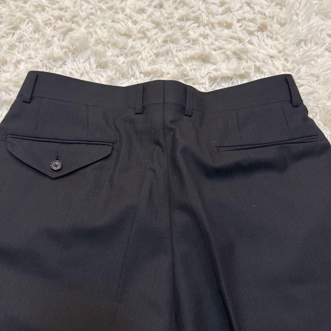 【美品】バーバリーロンドン スーツセットアップ ブラックA6