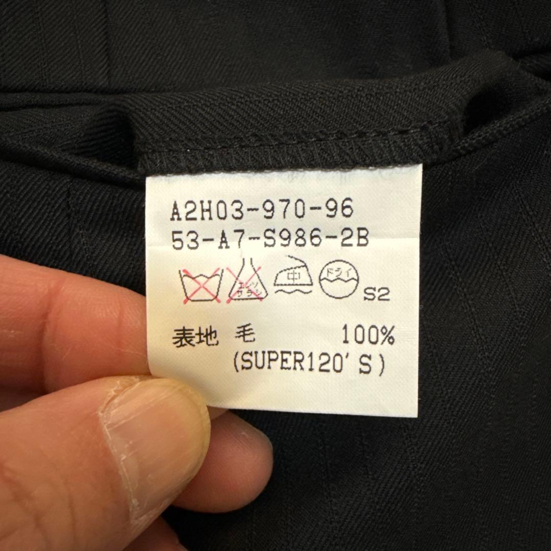 【美品】バーバリーロンドン スーツセットアップ ブラックA6