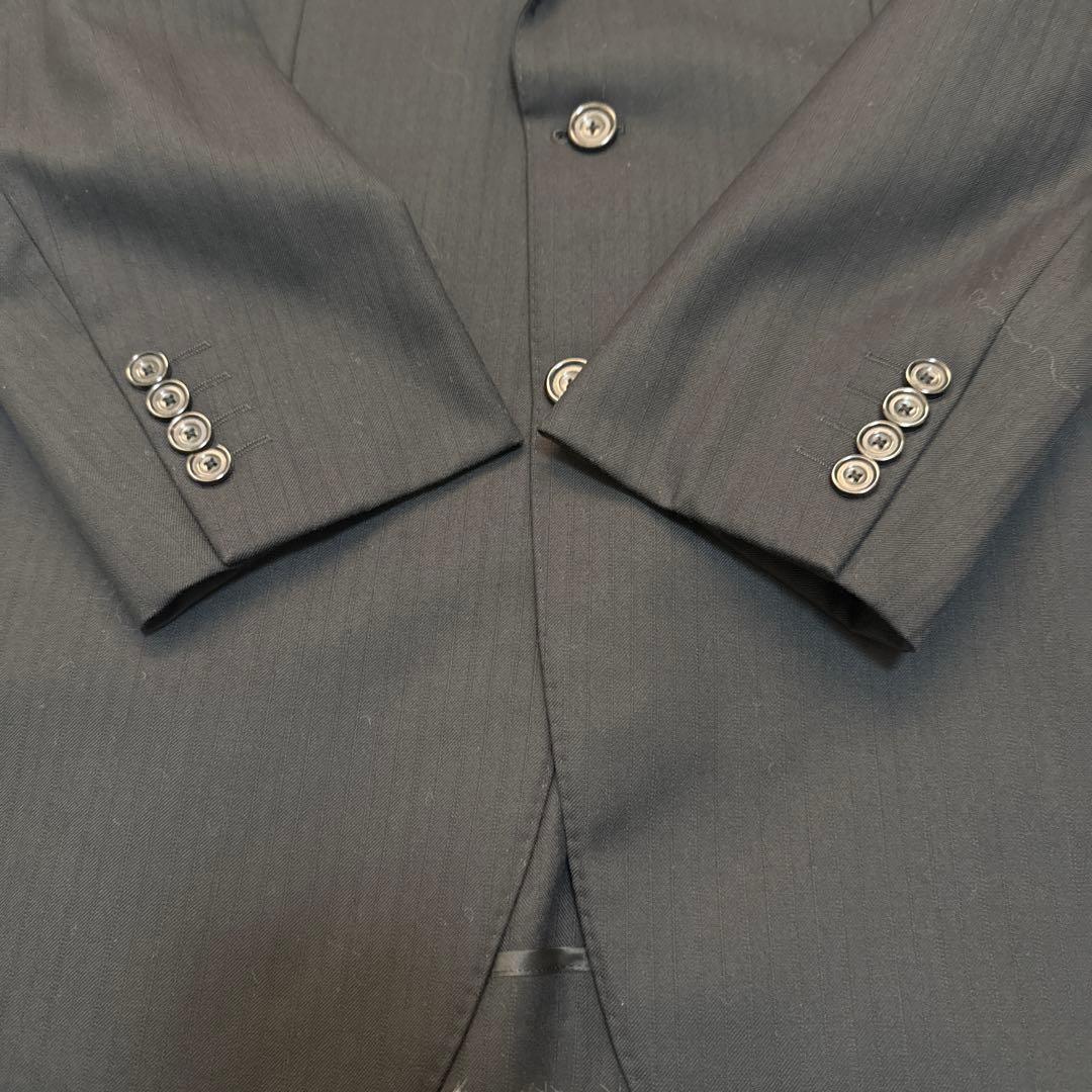 【美品】バーバリーロンドン スーツセットアップ ブラックA6