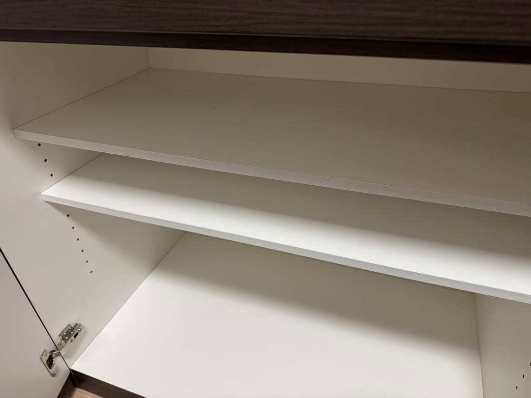 ニトリ　レジューム 120 キッチンカウンター・カップボード　食器棚