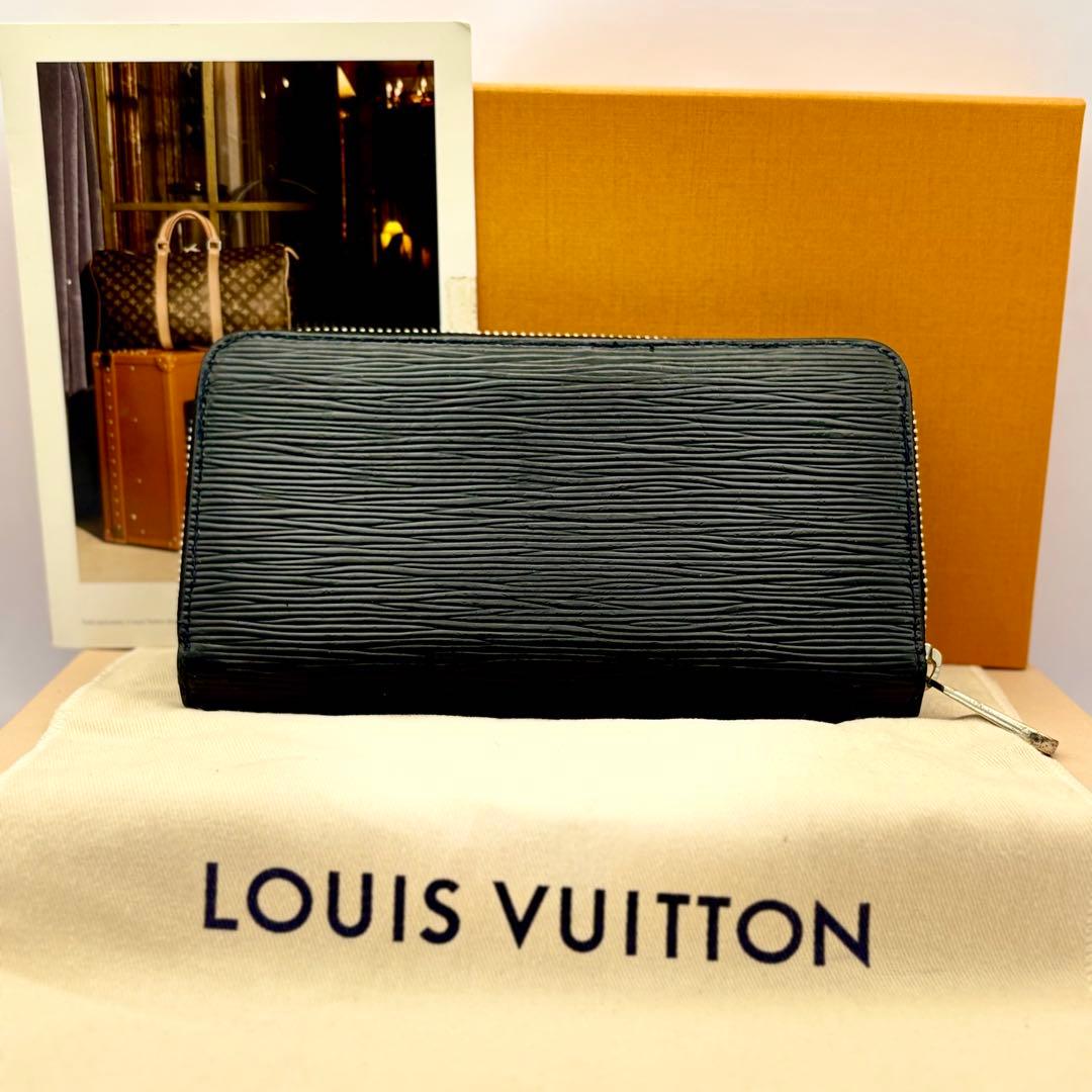セール！　ルイヴィトン　エピ　ノワール　ジッピーウォレット　M61857