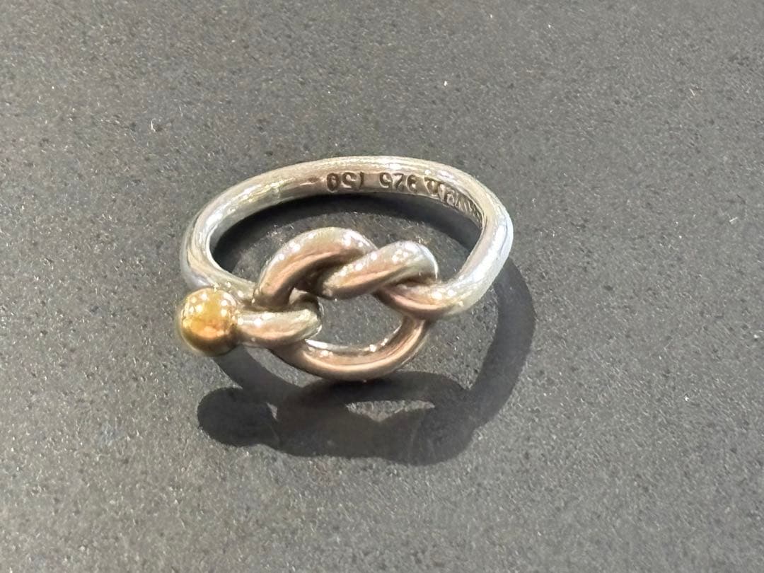 Tiffany &Co. ラブノットリング