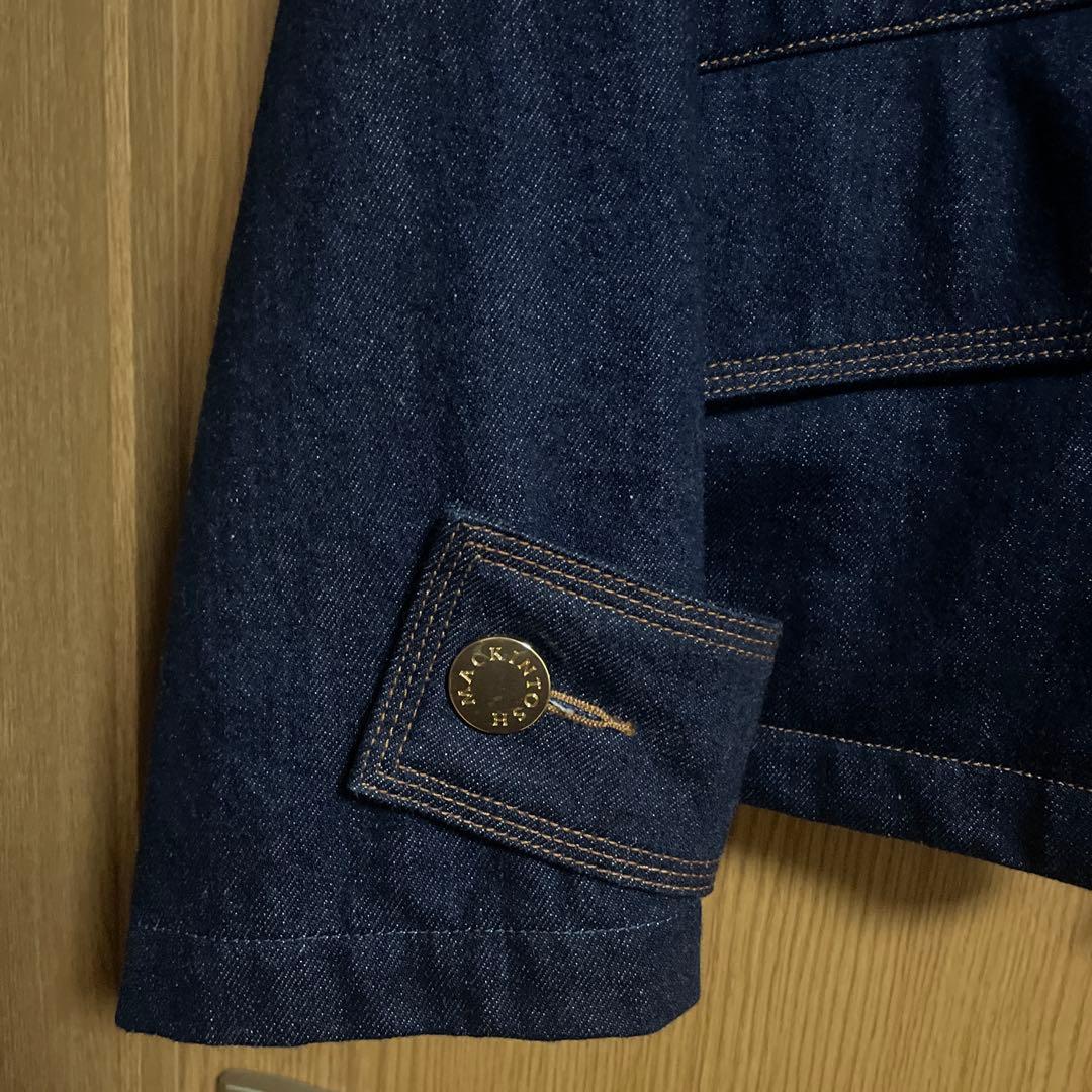 【すぐ発送】　美品　マッキントッシュ　デニムジャケット　カジュアルもキレイめも◎