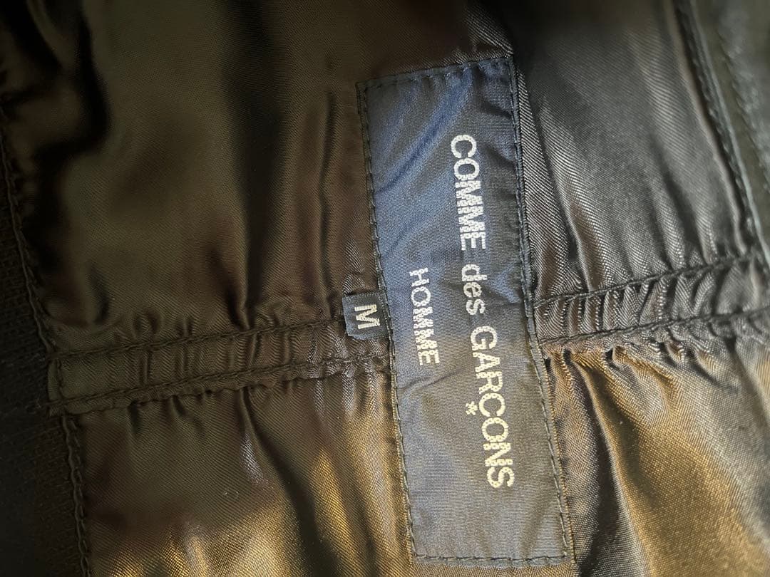COMME des GARÇONS HOMME ブラック テーラードジャケット