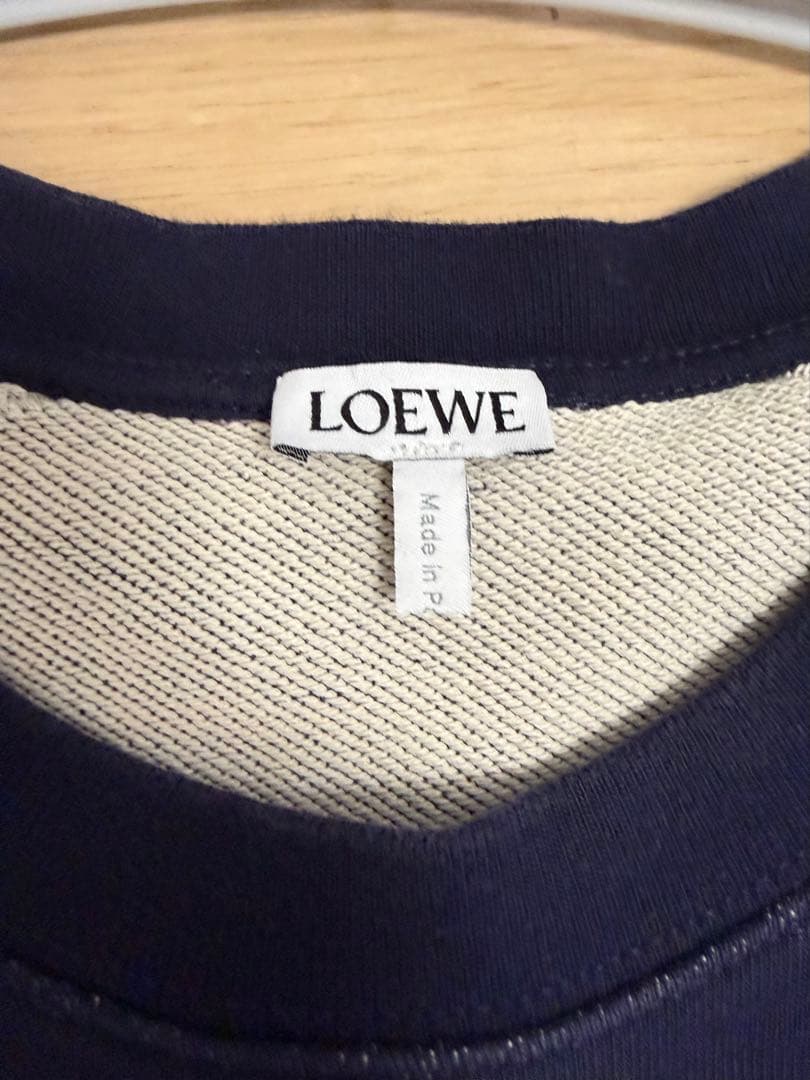 超美品 ロエベ LOEWE 長袖スウェット トレーナー 正規品
