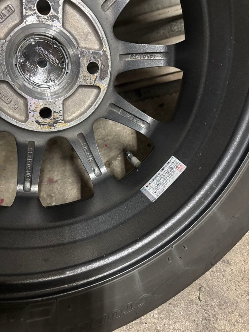 美品　ブリザックVRX 155/65R14 タイヤ・ホイールセット　スタッドレス