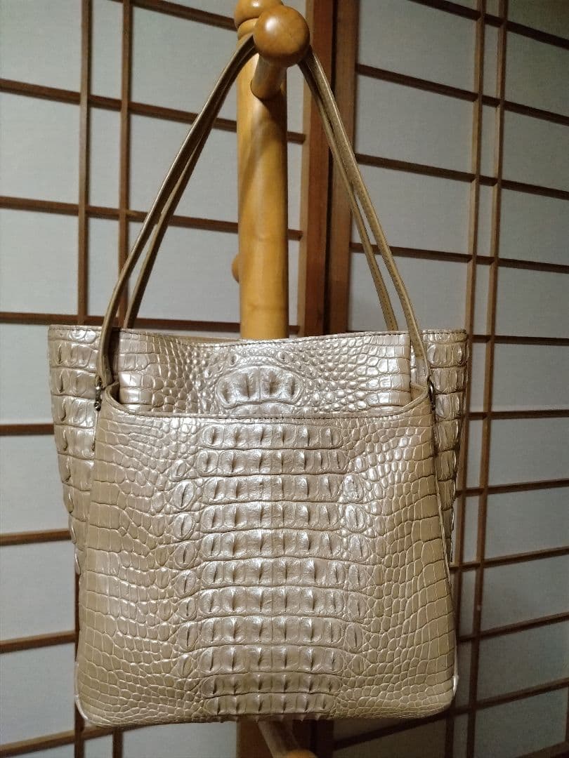 クロコダイル　ハンドバック　肩掛け　希少
