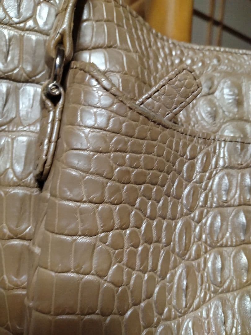 クロコダイル　ハンドバック　肩掛け　希少