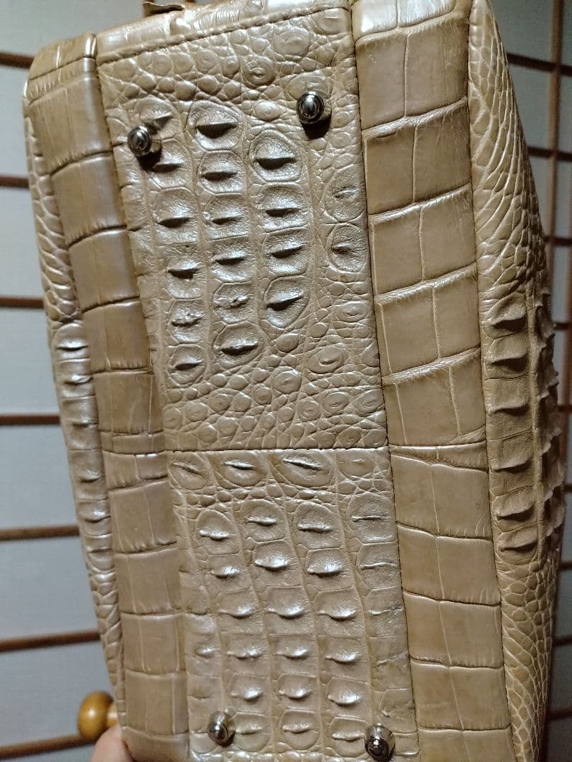 クロコダイル　ハンドバック　肩掛け　希少