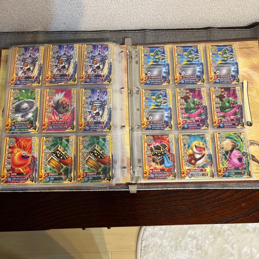 ドラクエモンスターバトルロード/カードアルバム/インデックス付き/カード入り