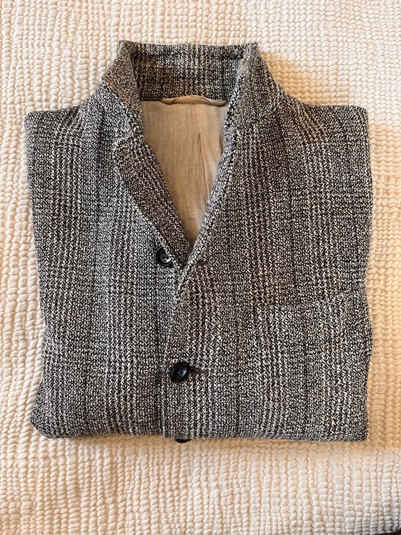 【割】45R 杢杢ツイードのジャケット サイズ2