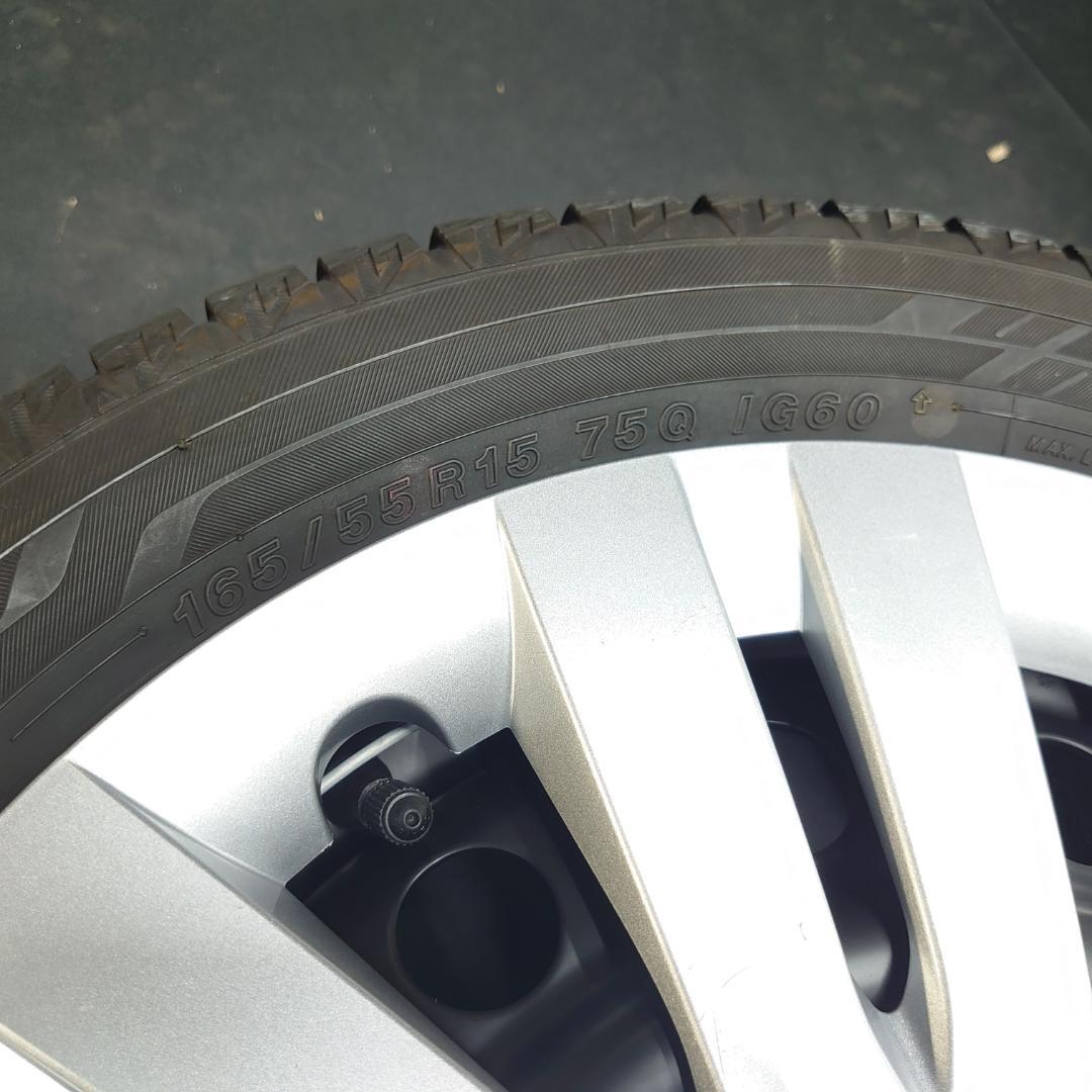 ダイハツ純正 165/55R15 タント ムーヴ ココア ミラ ウェイク