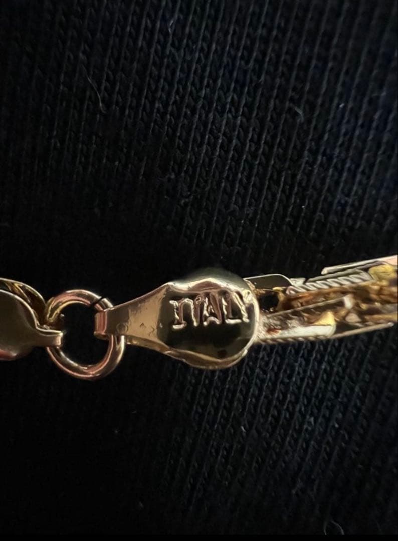 イタリア製750刻印ネックレス