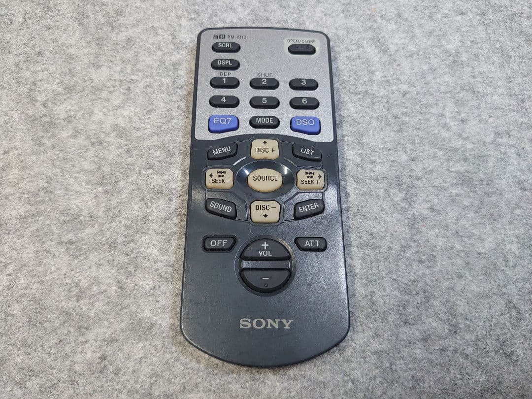 SONY WX-7700MDX リモコン付き