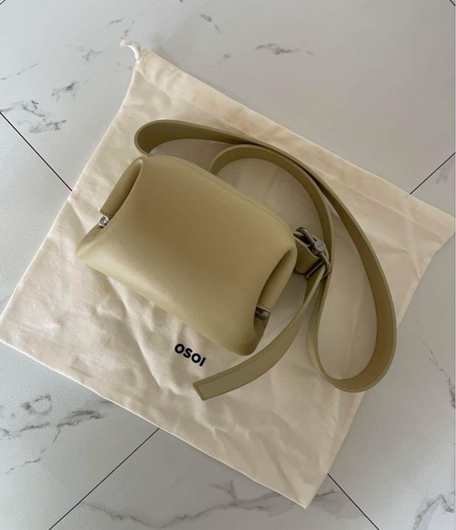 【新品・未使用】OSOI　ミニバッグ　PECAN BROT [SOY BEAN]