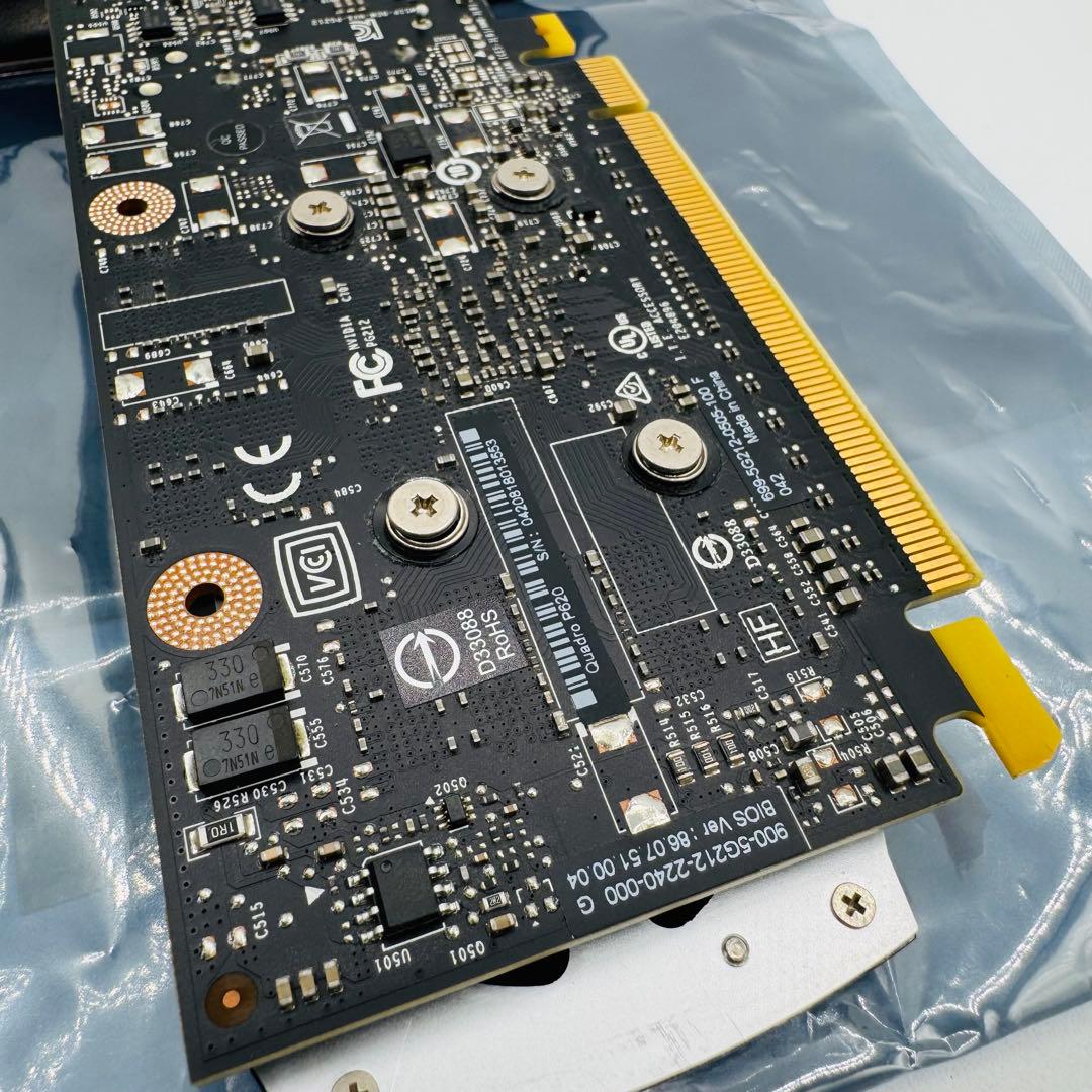 【極美品】グラフィックボード nVIDIA QUADRO P620
