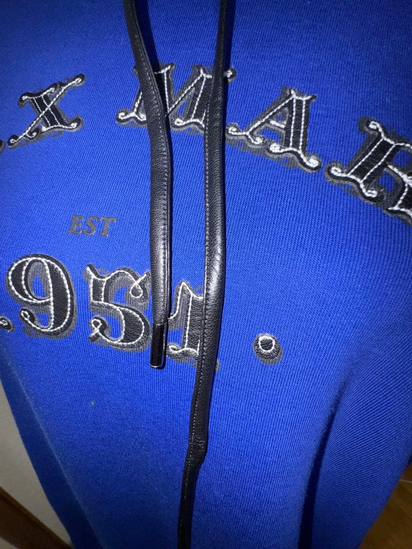 ME☆...BA様の予約MAX MARA フード付きパーカー 青