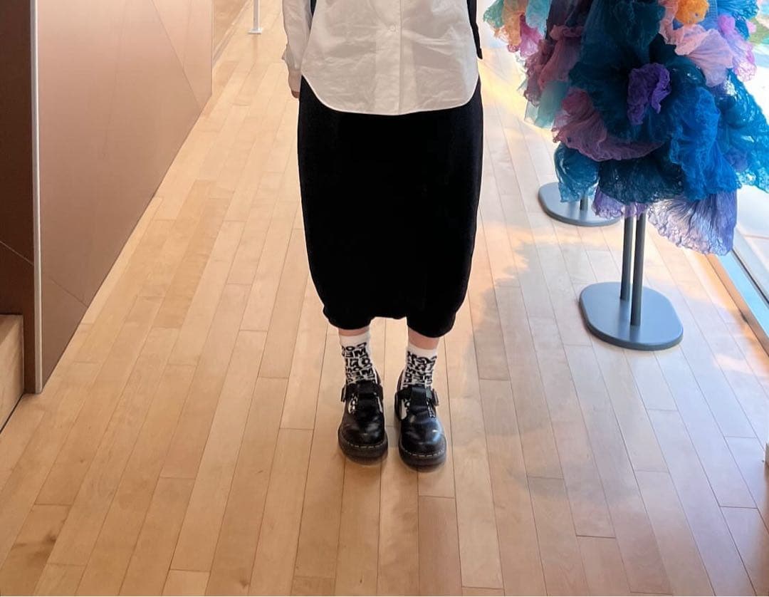 JUNYA WATANABE ブラック サルエルパンツ