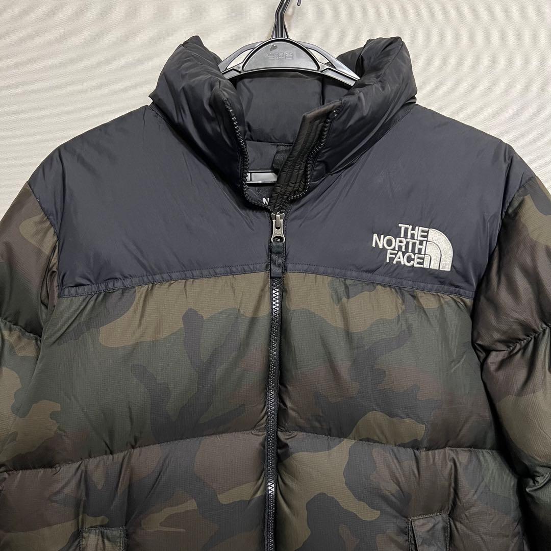 THE NORTH FACE ヌプシ ダウンジャケット カモ ND91632 M