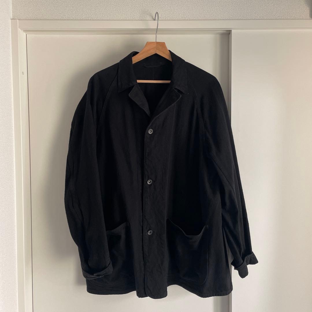 ジャケット・アウター COMOLI 21AW BLACK DENIM WORK JACKET