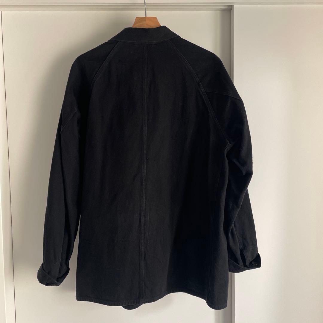 ジャケット・アウター COMOLI 21AW BLACK DENIM WORK JACKET