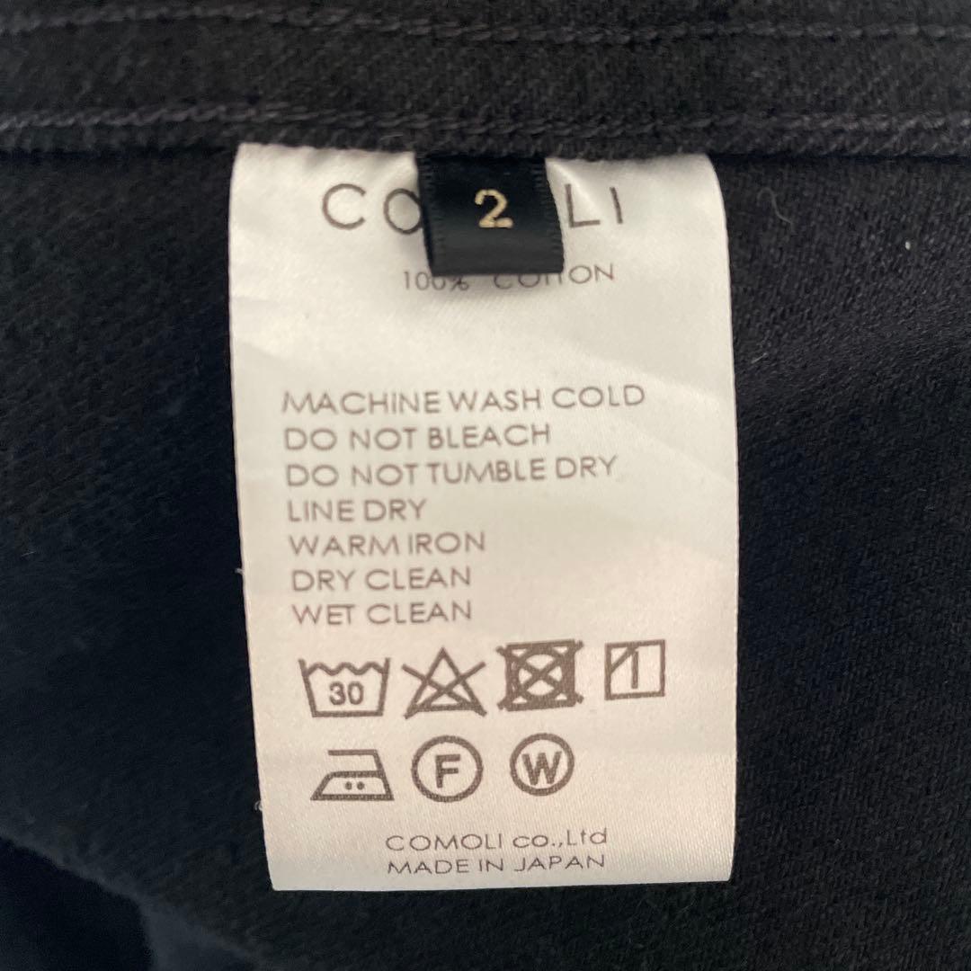 ジャケット・アウター COMOLI 21AW BLACK DENIM WORK JACKET