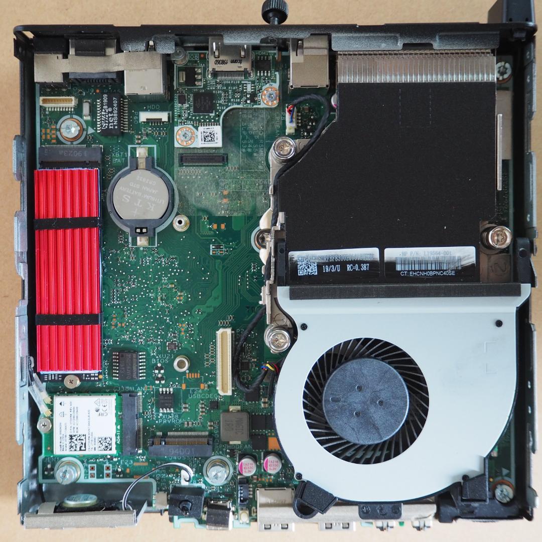 ミニPC HP EliteDesk 800 G4 DM i5-8500T/16G