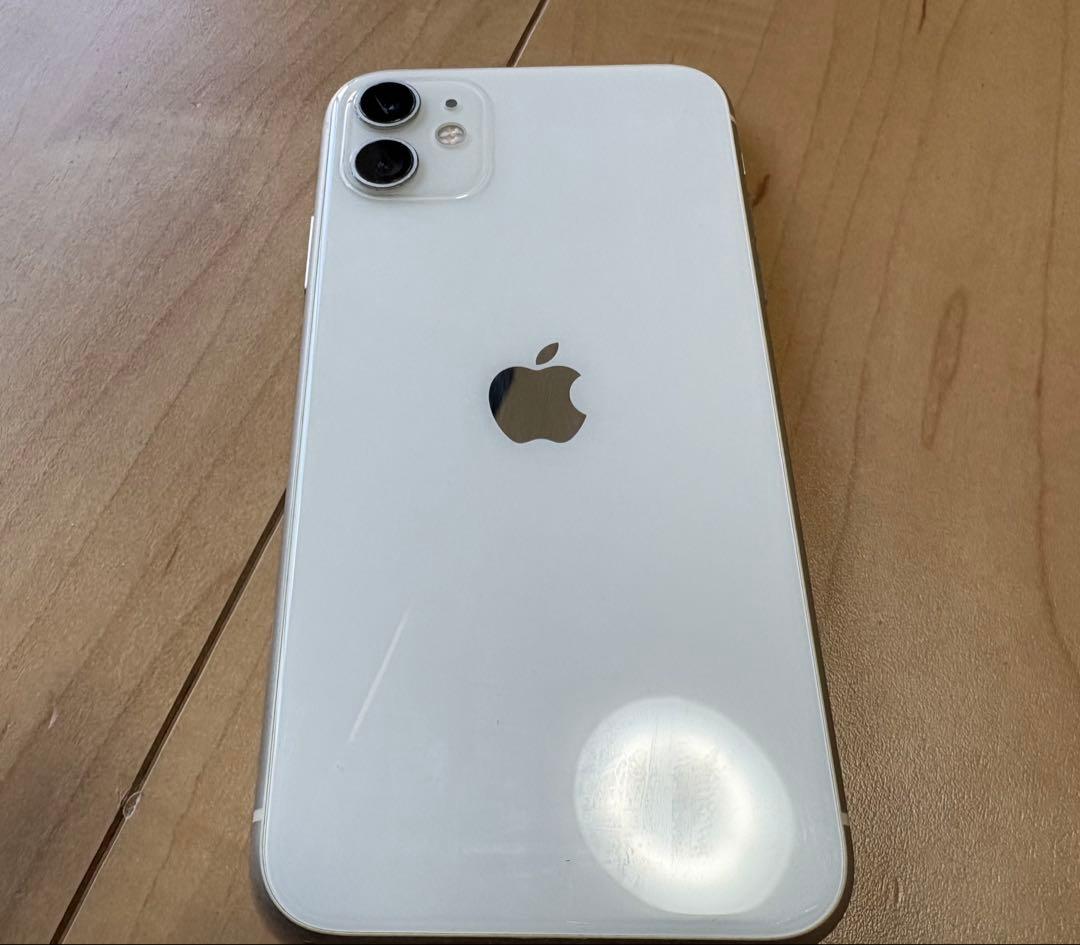 iPhone 11 ホワイト（White）本体のみ／動作確認済み