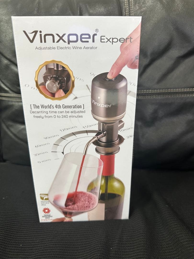 【新品未開封】Vinxper Expert 電動ワインエアレーターどこよりも安い