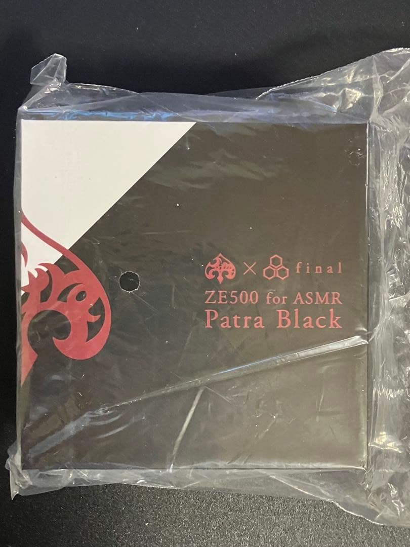 【新品未使用】final ZE500 for ASMR Patra Black