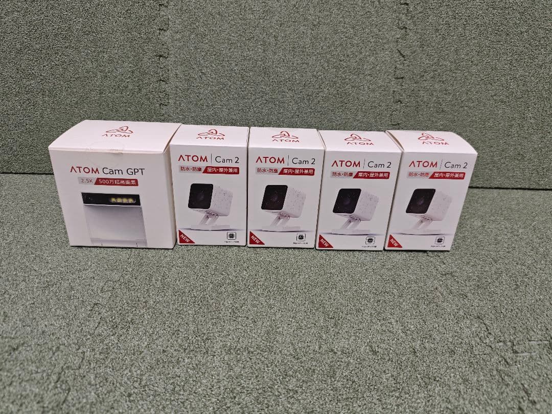 ATOMCam2★ATOMCamGPT★アトムカム5個セット★スマートカメラ