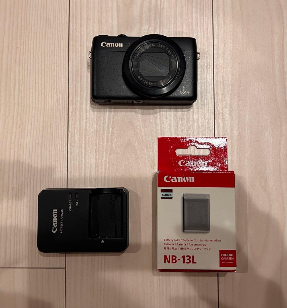 キャノンCanon G7X & 純正新品バッテリー
