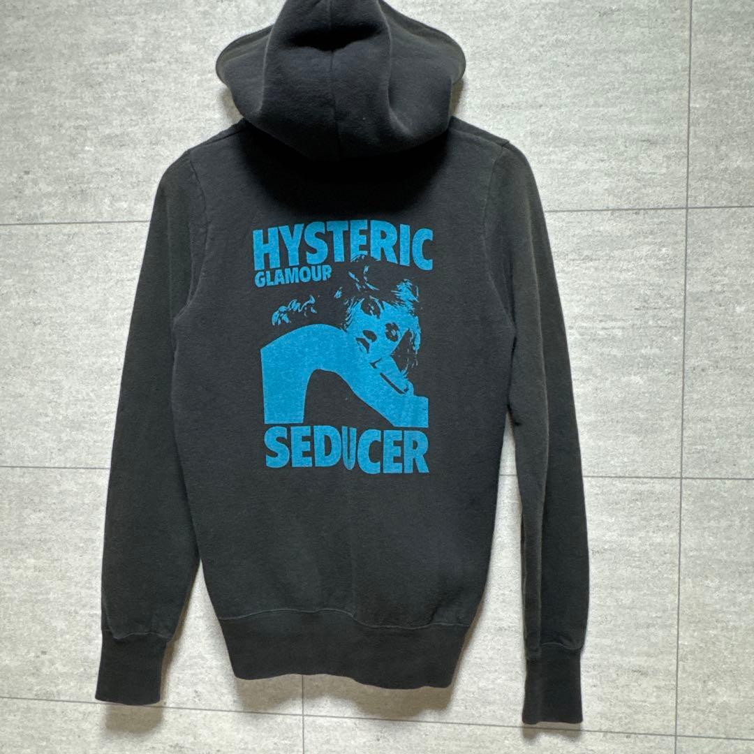 HYSTERIC GLAMOUR パーカーレディース古着 ボア ヒスガール