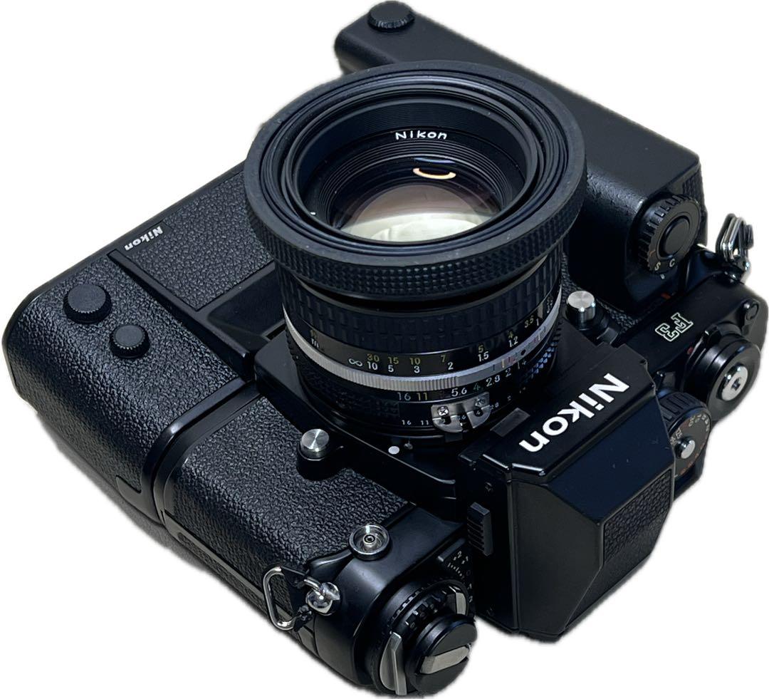 Nikon F3アイレベル+MD-4+NIKKOR 50mm 1:1.4