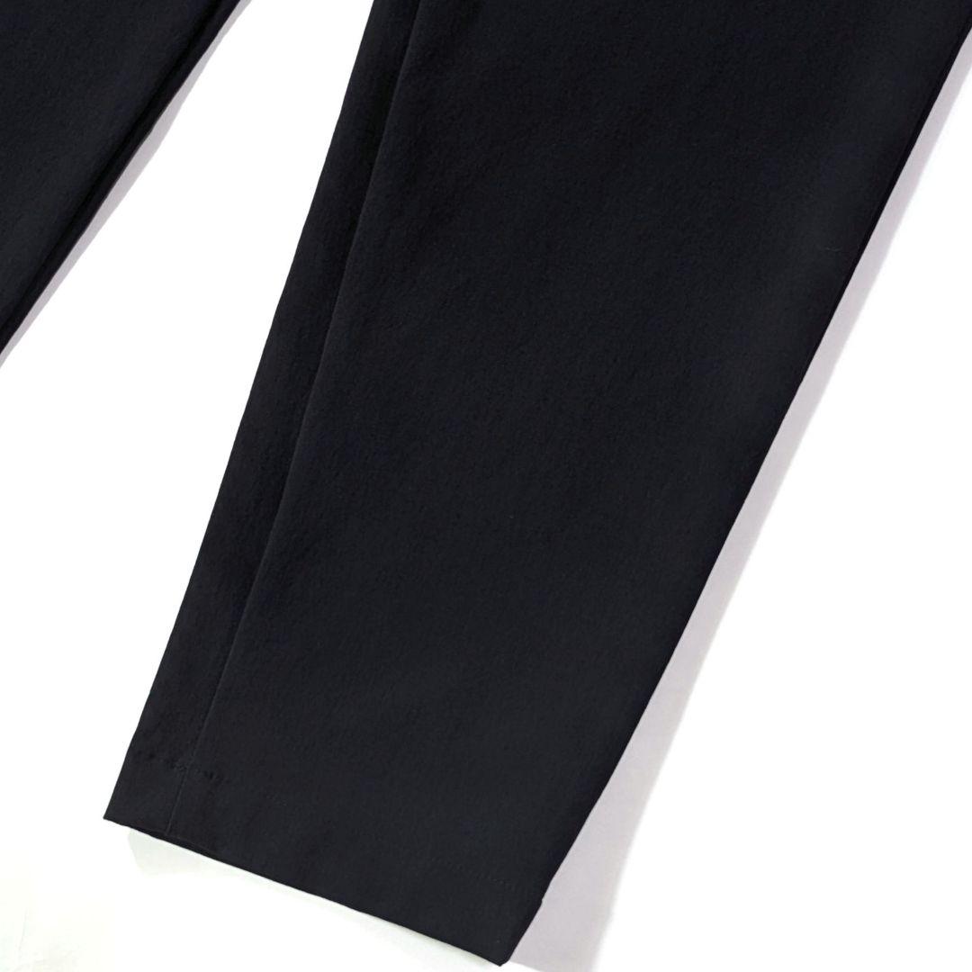 未使用級★BY 360 MASTER　1プリーツ　テーパードイージーパンツ　黒