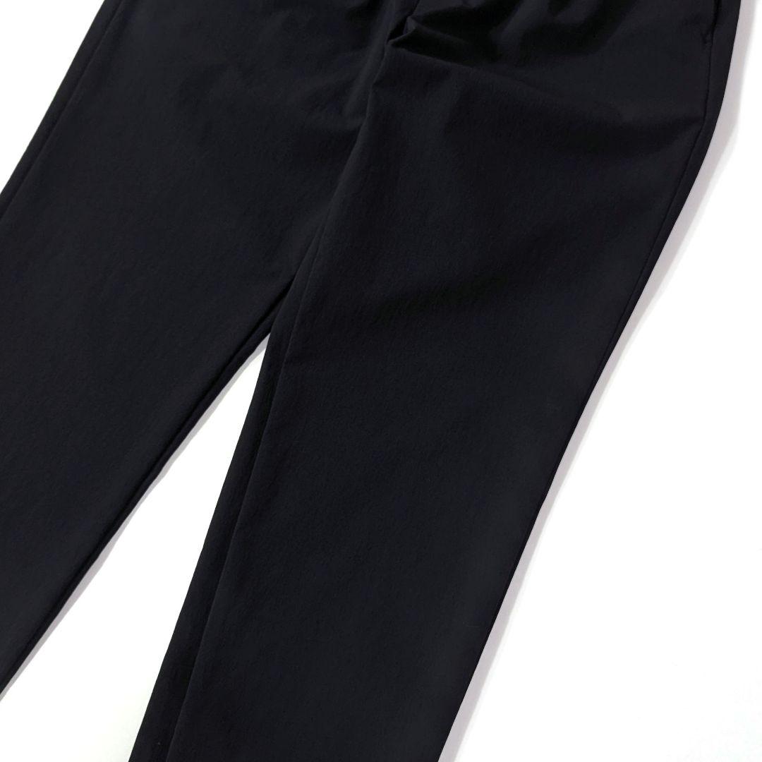 未使用級★BY 360 MASTER　1プリーツ　テーパードイージーパンツ　黒