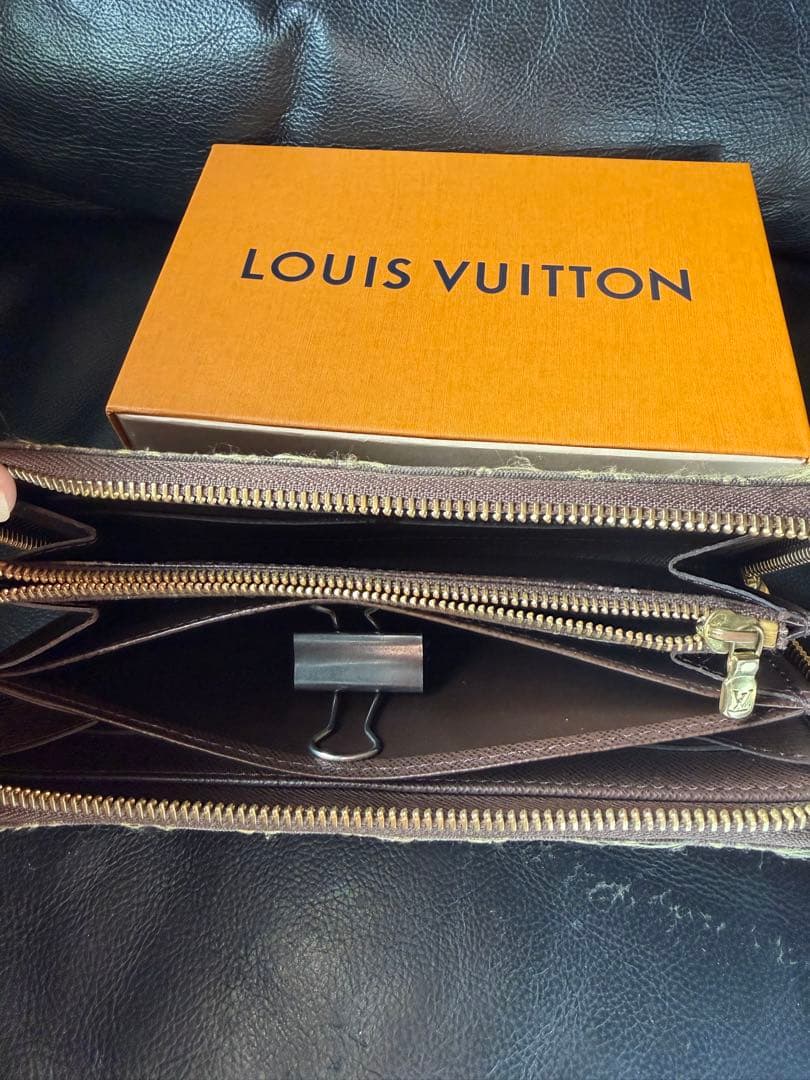 LOUIS VUITTON 長財布モノグラム　ミニラン　美品ジッピーウォレット