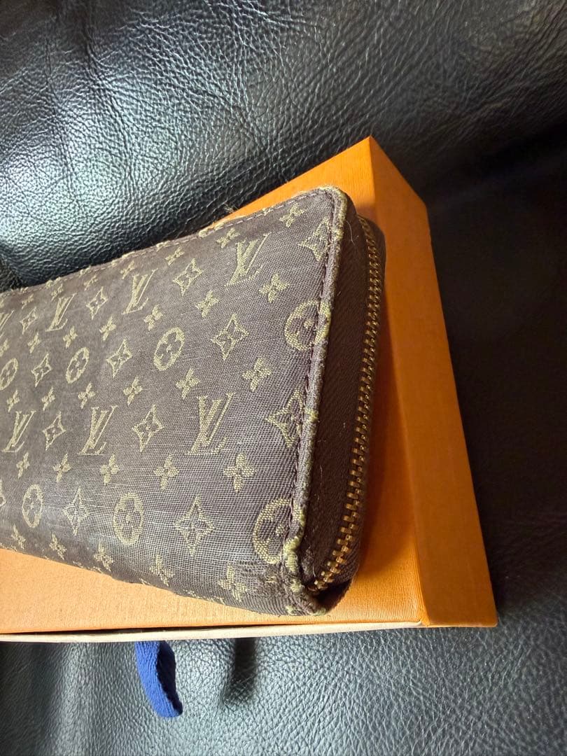 LOUIS VUITTON 長財布モノグラム　ミニラン　美品ジッピーウォレット