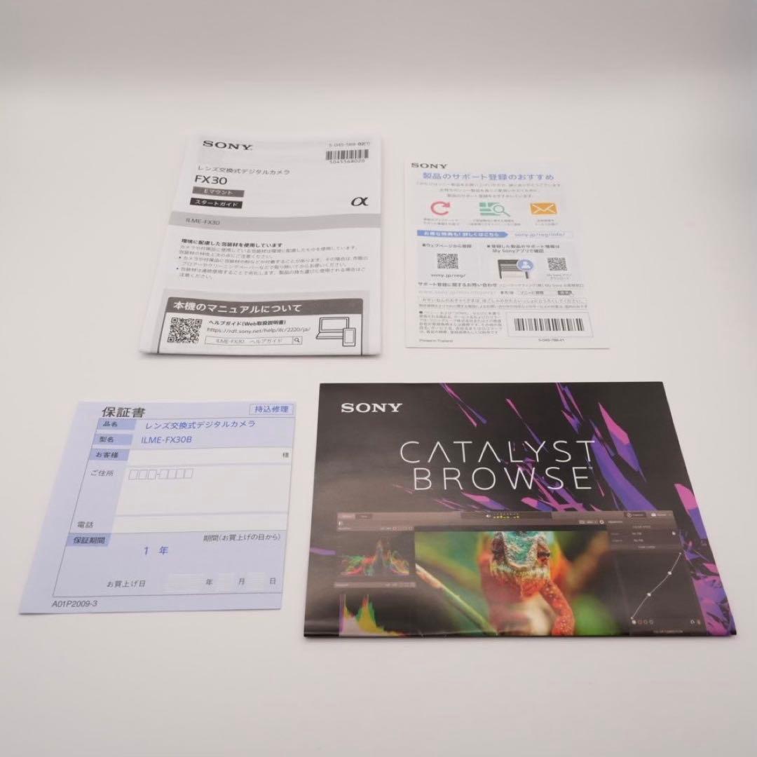 Sony FX30 本体のみ（動作良好・美品）