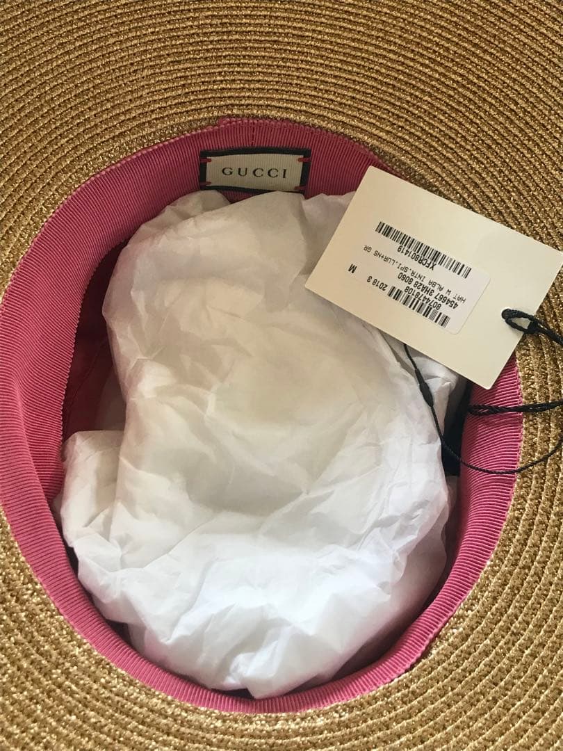 GUCCI ラメ ファブリック パピエ ハット　新品　正規品