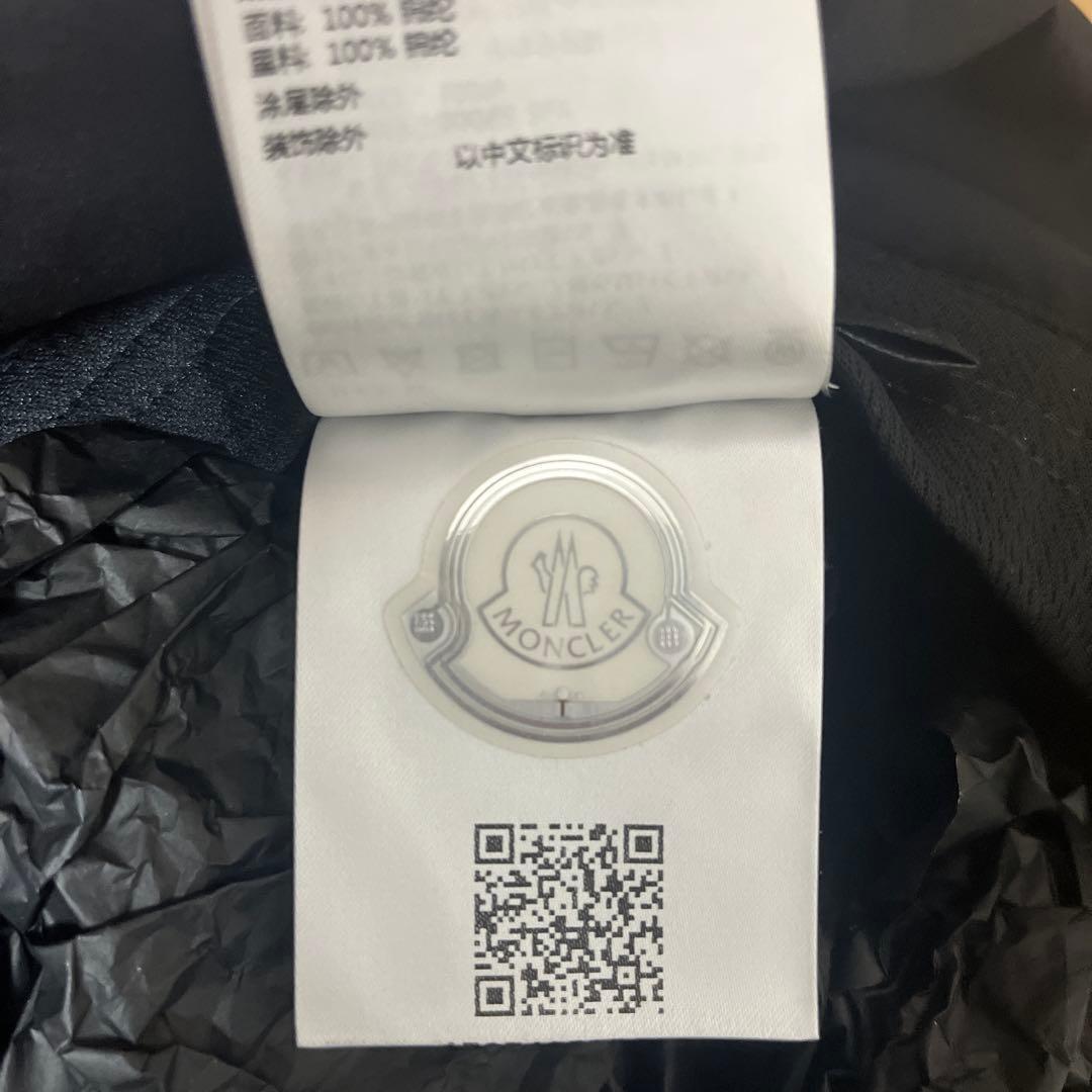 新品！MONCLER☆ロゴプリントナイロンバケットハット